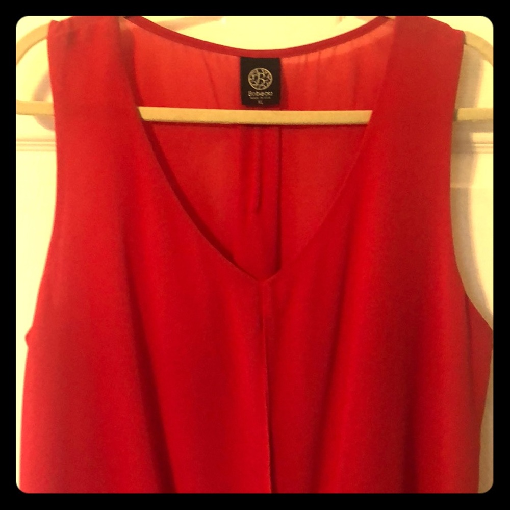 Flowy red Babeau tank size XL